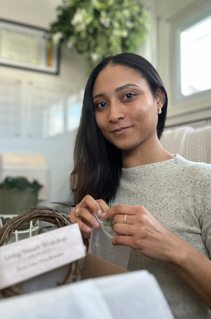On Confidence and Growth: The Journey to Hosting My First Living Wreath Workshop