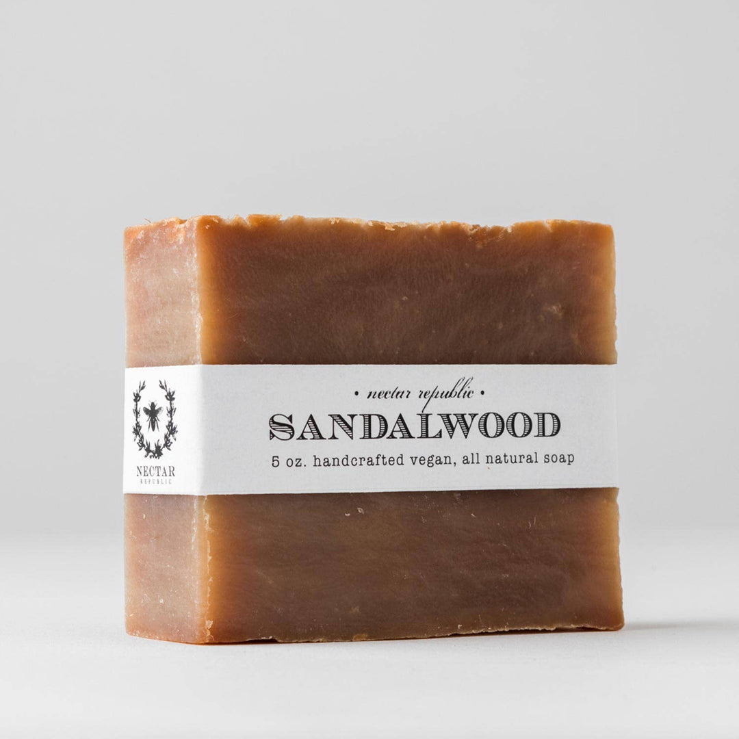 Sandalwood Vegan Bar Soap