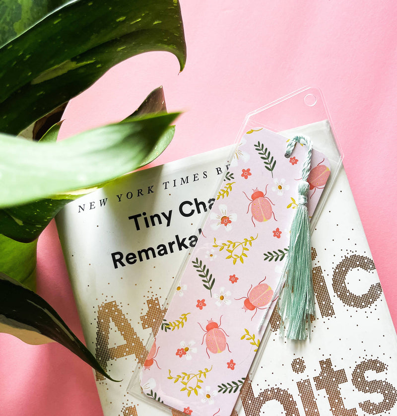 Floral Beetles Bookmark