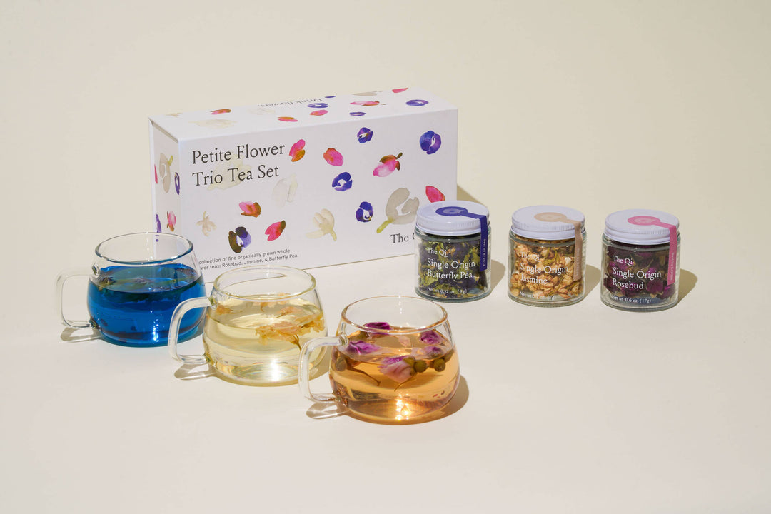 Trio Petite Flower Tea Set