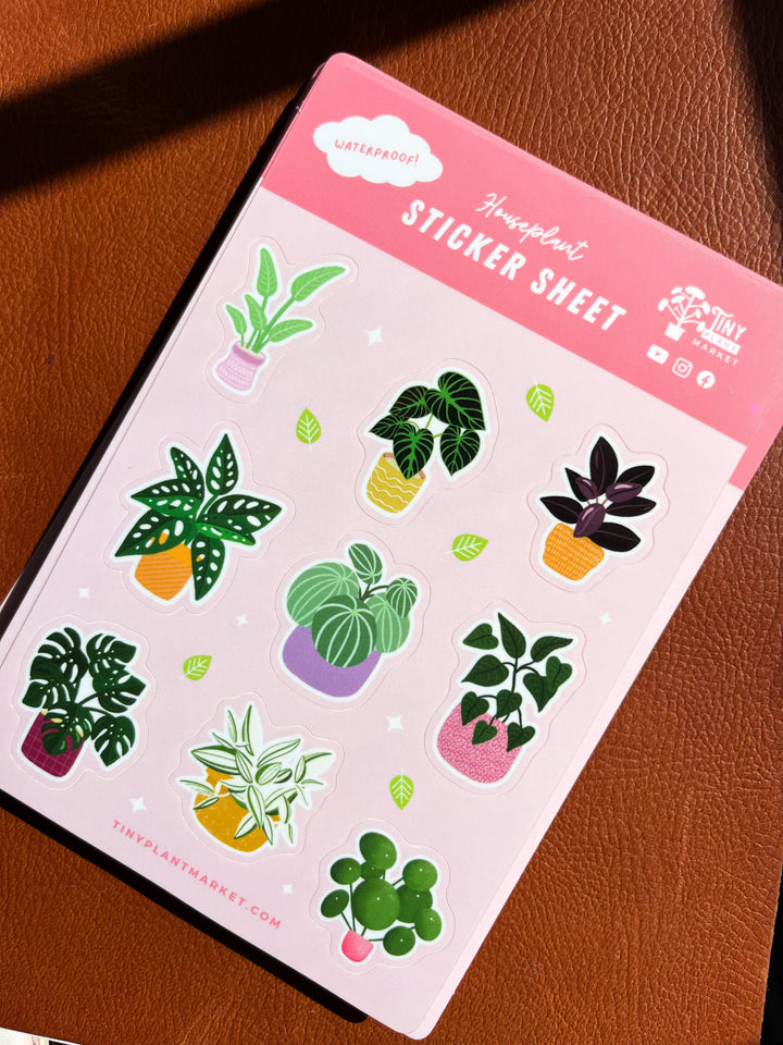 Houseplant Sticker Sheet