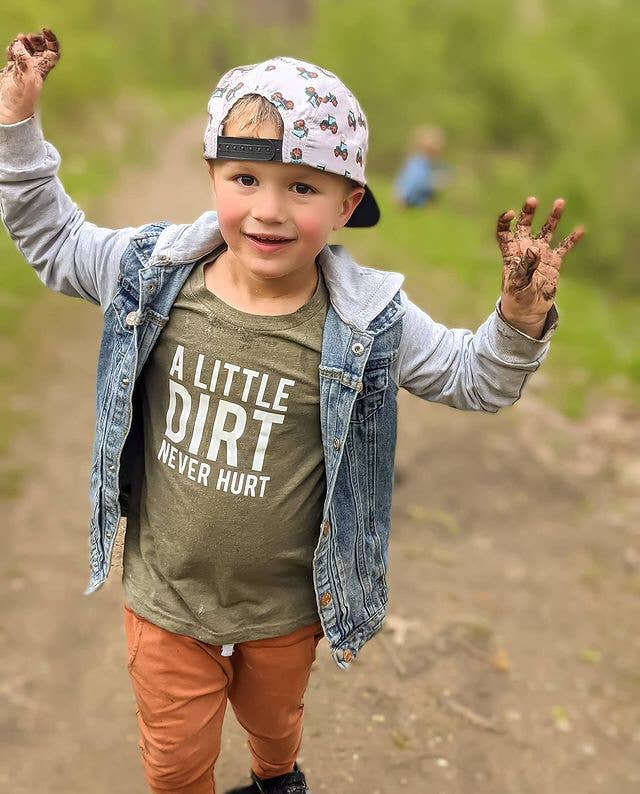 A Little Dirt Graphic Tee