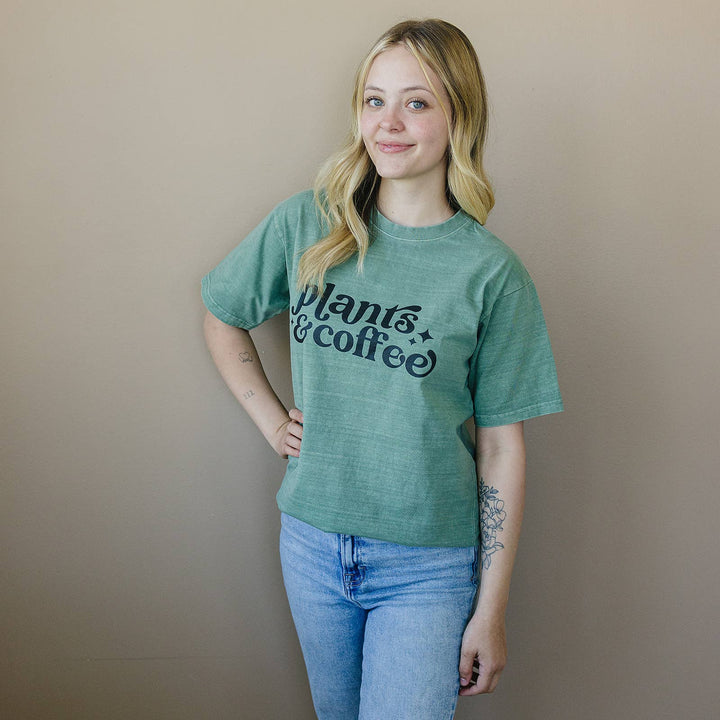 Plants & Coffee Graphic Tee