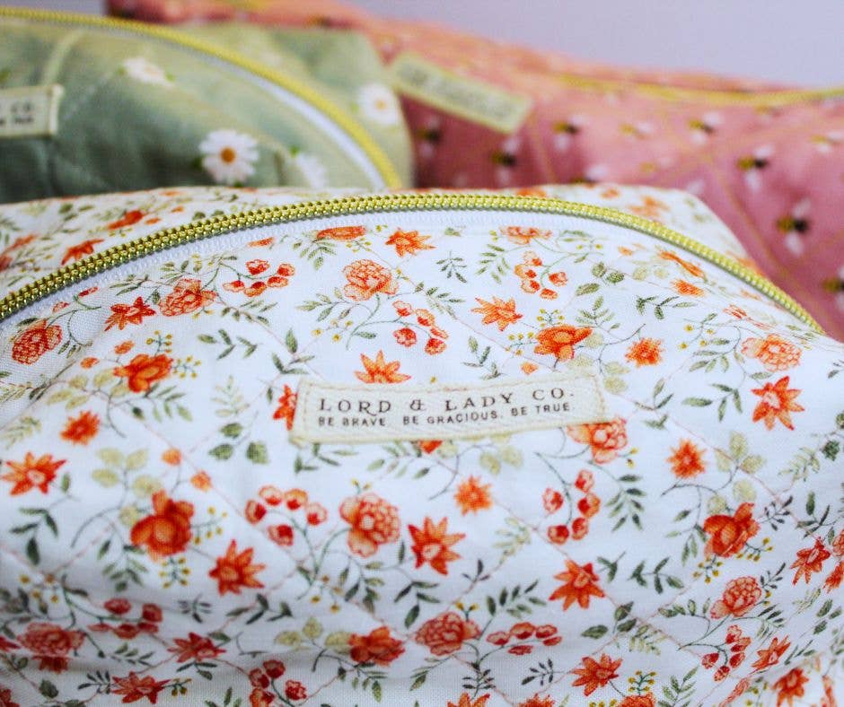 "The Aurelia" Quilted Pouch