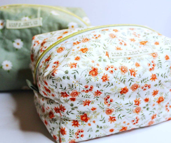 "The Aurelia" Quilted Pouch