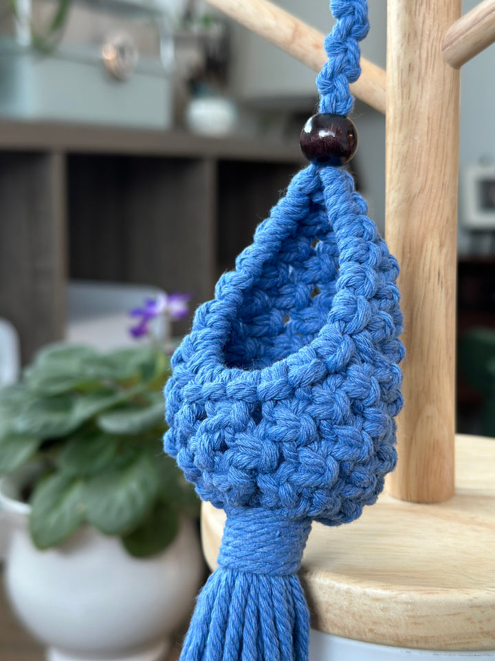 Macrame Air Planter Holder