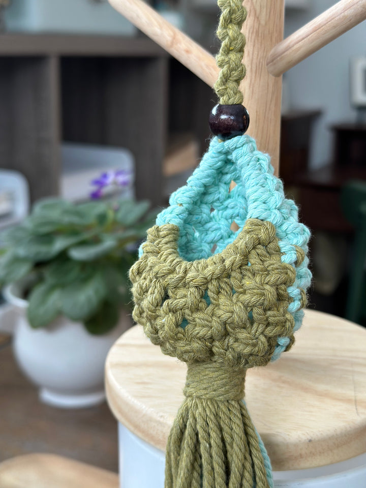 Macrame Air Planter Holder