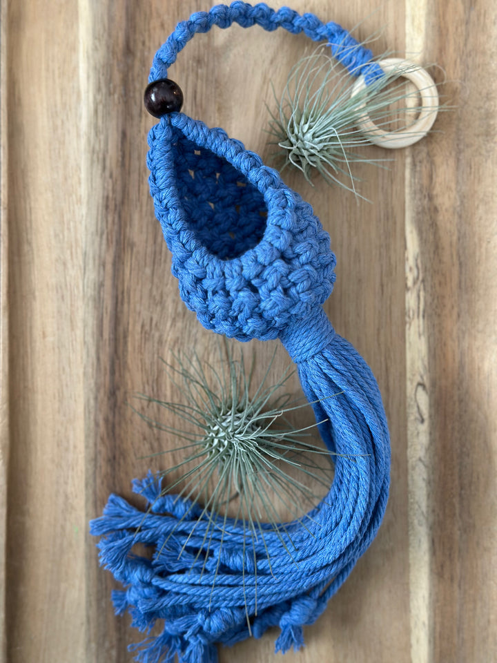 Macrame Air Planter Holder