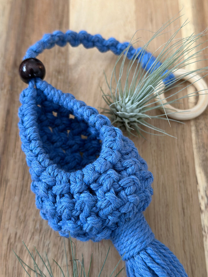 Macrame Air Planter Holder