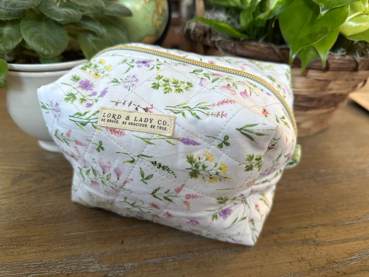 "The Aurelia" Quilted Pouch