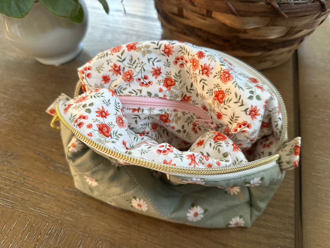 "The Aurelia" Quilted Pouch