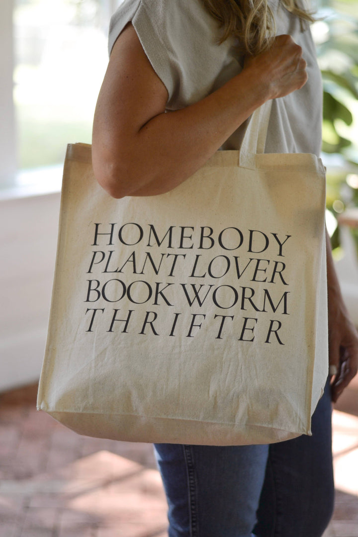 Homebody Canvas Tote