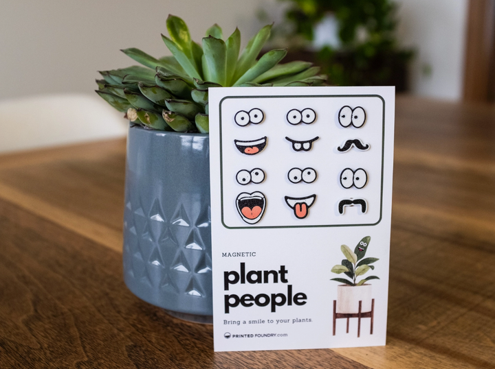 Magnet Plant Face Charms