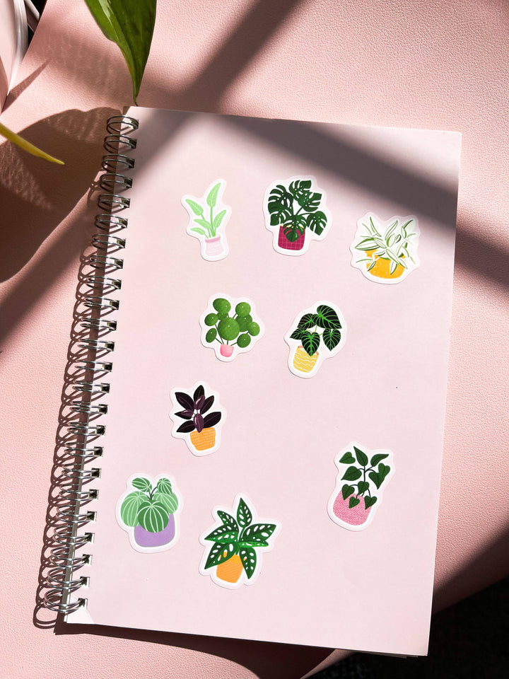 Houseplant Sticker Sheet