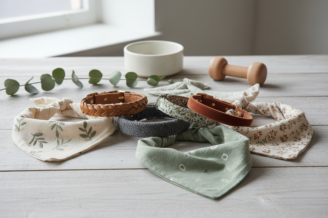 Let's make it more about collars and bandanas and less feathes and pompas grass